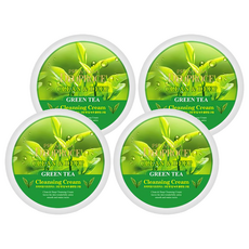 DEOPROCE 迪普詩 綠茶深層潔淨卸妝霜, 300g, 清潔及保護肌膚, 4罐