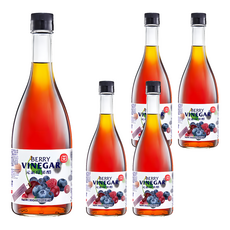 十全元素莓果醋 600ml 5瓶 天然釀造 口感豐富 酸甜適中