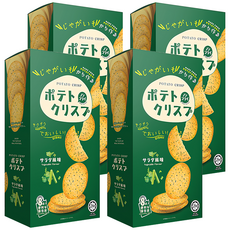 Win2 馬鈴薯脆餅 (蔬菜味) 日本版, 160g, 4盒