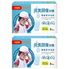 RISAL 小兒利撒爾 元氣回復沖泡飲 電解質補充 4入, 22g, 2盒