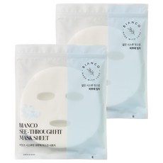 比安科 可分解面膜紙, 2入, 透明