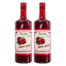 yangnan 仰南 石榴風味糖漿, 750ml, 2瓶