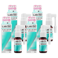 Lab52 齒妍堂 牙齒敏感噴霧 薄荷草本口味, 15ml, 4瓶