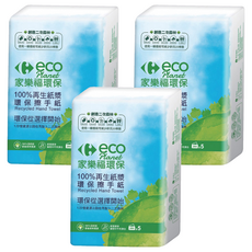 家樂福 環保擦手紙, 5包, 3袋