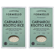 FONTANA FORMIELLO 卡納羅利米 Carnaroli Risotto Rice, 義大利米, 適合做義式燉飯和米沙拉, 1kg, 2盒, 不適用