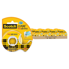 3M Scotch-Brite 百利 透明雙面膠 136 12mm x 6.35m, 單一顏色, 24捲