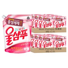 Wool Shampoo 吾香服 升級版 Easy Wash 精緻衣物洗衣精補充包 2.1L - 韓國製造, 16包