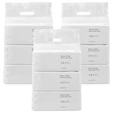 生活工坊 抽取式廚房紙巾, 3包, 3袋