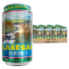 LASEGAR COOLING DRINK 清涼水 320ml 萊姆風味氣泡飲 健康解渴, 24罐