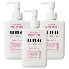 Shiseido 資生堂 UNO完效男人保濕乳, 180ml, 3瓶