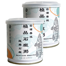 GULIUGULIU 谷溜谷溜 極品石斑粥, 2罐, 300ml