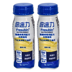 Fresubin 費森尤斯卡比 腎臟病專用 香草口味 配方食品, 200ml, 2罐