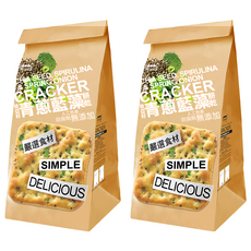 SUNFRIEND 奇亞籽青蔥藍藻餅乾, 180g, 2個