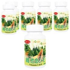 good Life 得意人生 維他命C+E口含錠, 60顆, 6瓶
