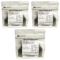 嘉莉寶 CALLEBAUT 100%純苦巧克力, 250g/包, 3袋