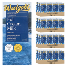 Westgold 威斯蘭 全脂保久乳, 1L, 48罐