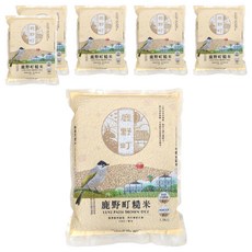 東台糧倉 鹿野町糙米, 6個, 1.5kg