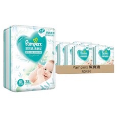Pampers 幫寶適 原廠公司貨 清新幫黏貼型紙尿褲/尿布 12~17kg, XL, 304片