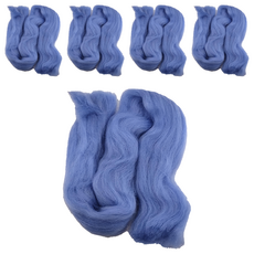 羊毛氈補充包 - 天藍色, 5件
