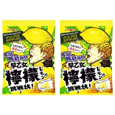 RIBON 立夢 早乙女檸檬挑戰超酸糖, 70g, 2袋