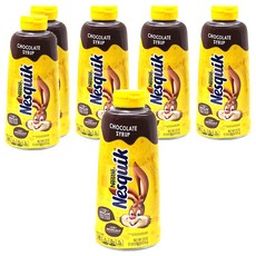 雀巢 Nesquik 巧克力醬 全新外觀, 623.6g, 6瓶