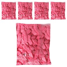 加厚拋棄式多用途保鮮膜 粉色 (13 x 2.5cm 43cm) - 彈力保鮮, 5包