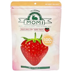 MOMI 摩米 凍乾草莓小食, 15g, 1包