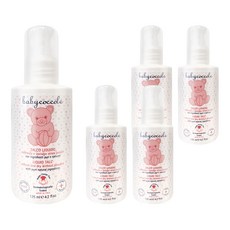 babycoccole 寶貝可可麗 寶寶液態爽身粉 125ml, 5瓶