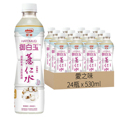 愛之味 御白玉薏仁水, 530ml, 24瓶