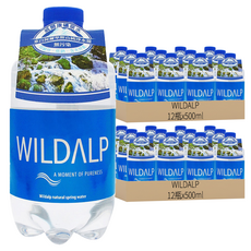 WILDALP 奧地利天然礦泉水, 500ml, 24瓶
