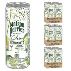 Maison Perrier Chic 氣泡雞尾酒風味飲 檸檬莫西多, 250ml, 12個