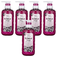 Reveur 芮芙茹 零矽靈 養護潤髮乳 頭皮護理, 500ml, 5瓶
