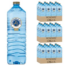 MONDARIZ 西班牙天然礦泉水，口感細緻，原裝進口, 1.5L, 36瓶