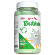BONBAIN 泡泡潤膚沐浴粉 葡萄綠, 150g, 1瓶