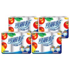 Scott 可麗舒 廚房紙巾 60張, 6捲, 4袋