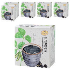 Magnet 曼寧 深培黑豆茶, 無咖啡因, 促進新陳代謝, 養顏美容, 8g, 15包, 6盒