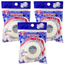 Fe Li 飛力 易撕膠帶 1吋, 3個, 1個裝