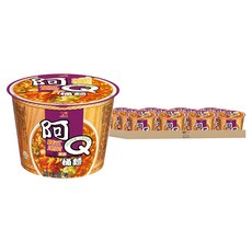 統一 阿Q桶麵 韓式泡菜風味 102g, 12入