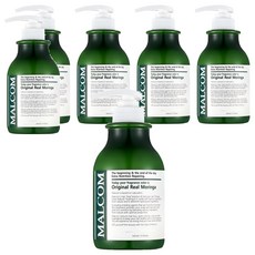 MALCOM 瑪律科姆 自然植萃柔敏香氛潤髮乳 舒心辣木, 520ml, 6瓶