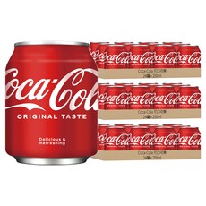 可口可樂經典原味汽水，1886年傳承，暢快口感，美食搭配首選, 250ml, 72罐