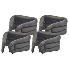 NeedsLabo DR.PRO頸部支撐舒適帶 黑色, 頸圍30~45cm, 3段式彈力構造, 4個