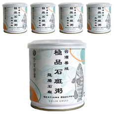 GULIUGULIU 谷溜谷溜 極品石斑粥, 5罐, 300ml