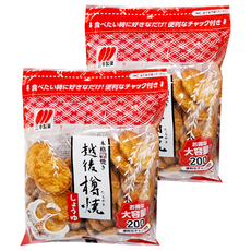 Sanko 三幸製菓 越後樽燒醬油風味米果家庭包, 200g, 2包