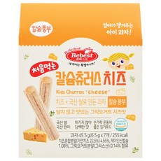 Bebest 初食幼兒吉拿棒 7個, 起司口味, 45.5g, 1盒