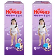 HUGGIES 好奇 2024 Max Dry 女寶寶專用拉拉褲 14~19kg, 第6階段, 76片