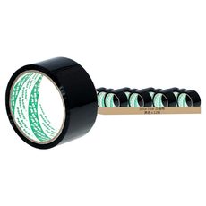 polar bear 北極熊 彩色OPP膠帶 PPT4840B 48mm x 40y, 黑色, 12捲