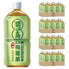 開喜烏龍茶 無糖, 1L, 48瓶