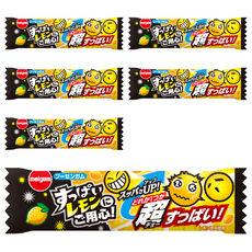 meigum 小心酸檸檬味口香糖, 6個, 11.4g