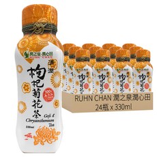 潤之泉潤心田 枸杞菊花茶, 330ml, 24瓶