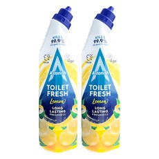 Astonish 免刷洗馬桶清潔劑 檸檬黃, 750ml, 2瓶